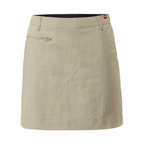Beige skirt on a white background