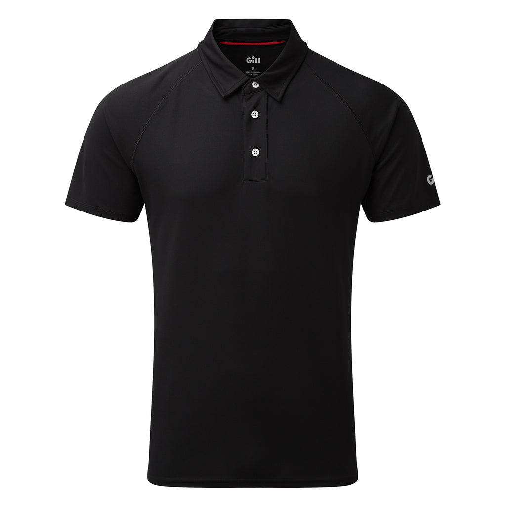 Gill Men's UV Polo Tec Shirt black