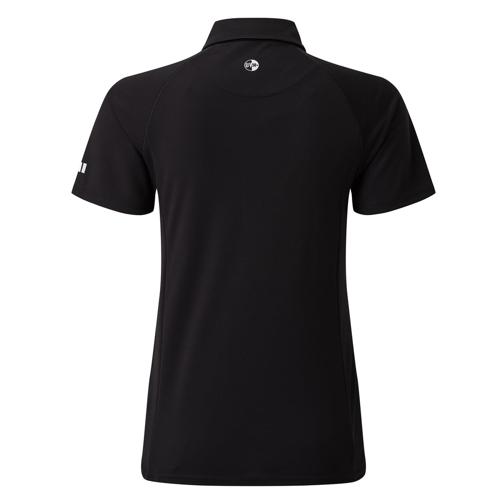 Gill Women's UV Polo Tec Shirt black angle