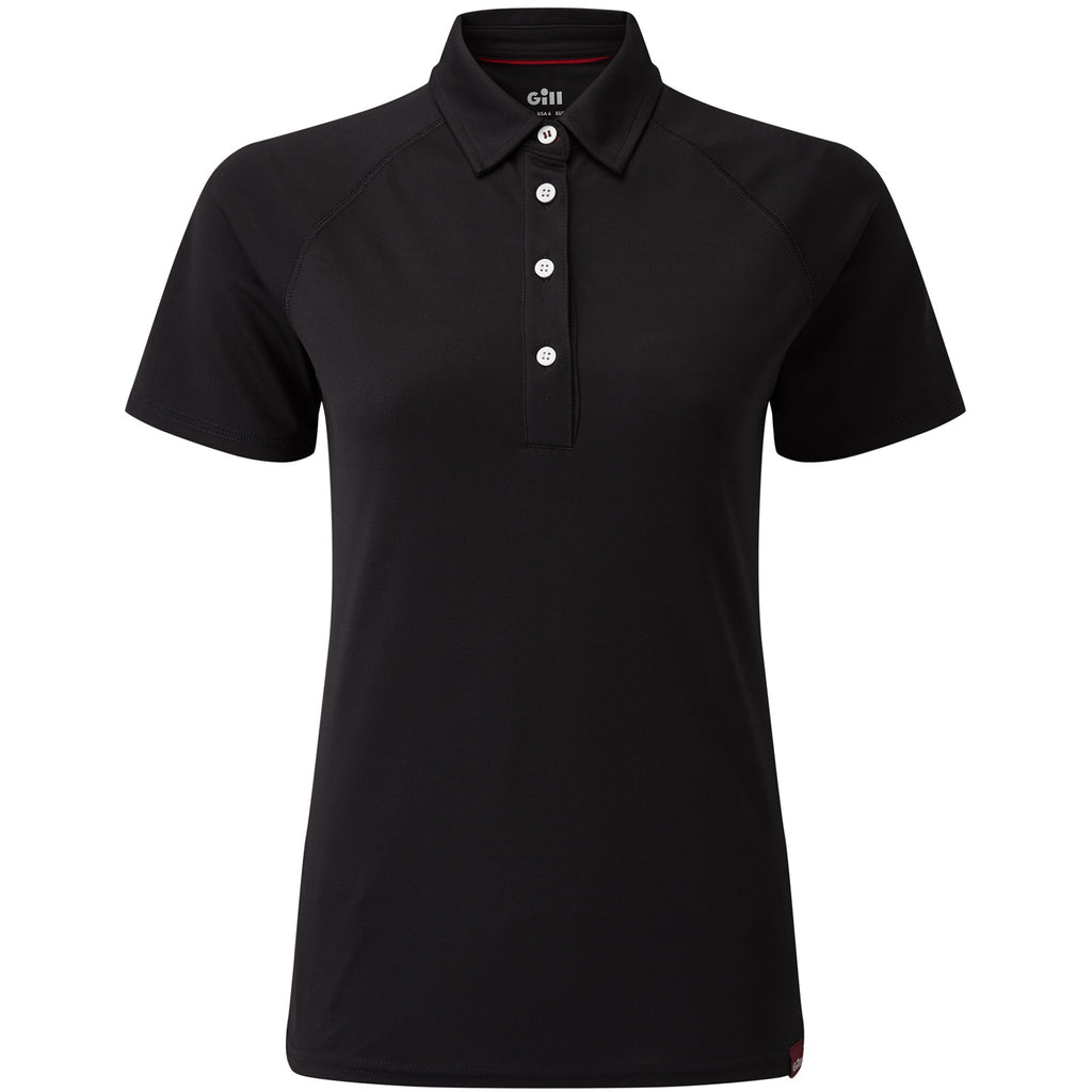 Gill Women's UV Polo Tec Shirt black