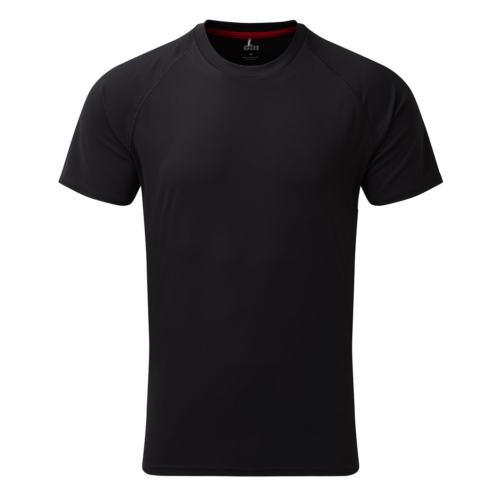 Gill Men's UV Tec SS Tee Shirt black.