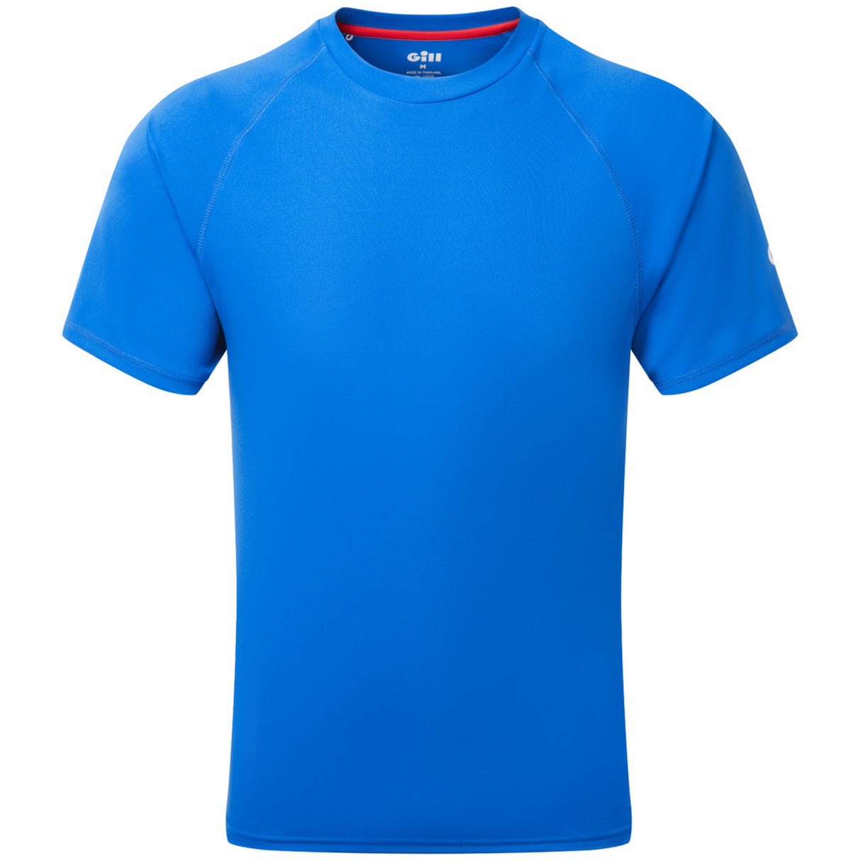 Blue t-shirt on a white background
