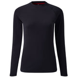 Gill Women's UV Tec Long Sleeve Tee Shirt navy.