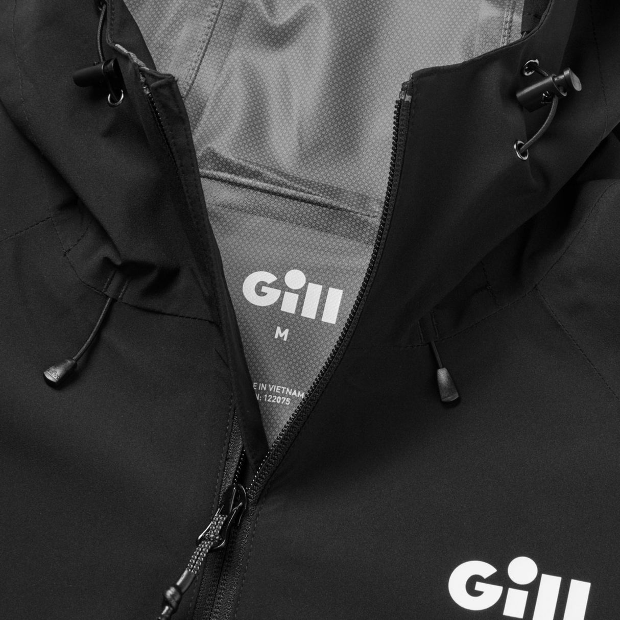 Close-up view of Gill Voyager Jacket.
