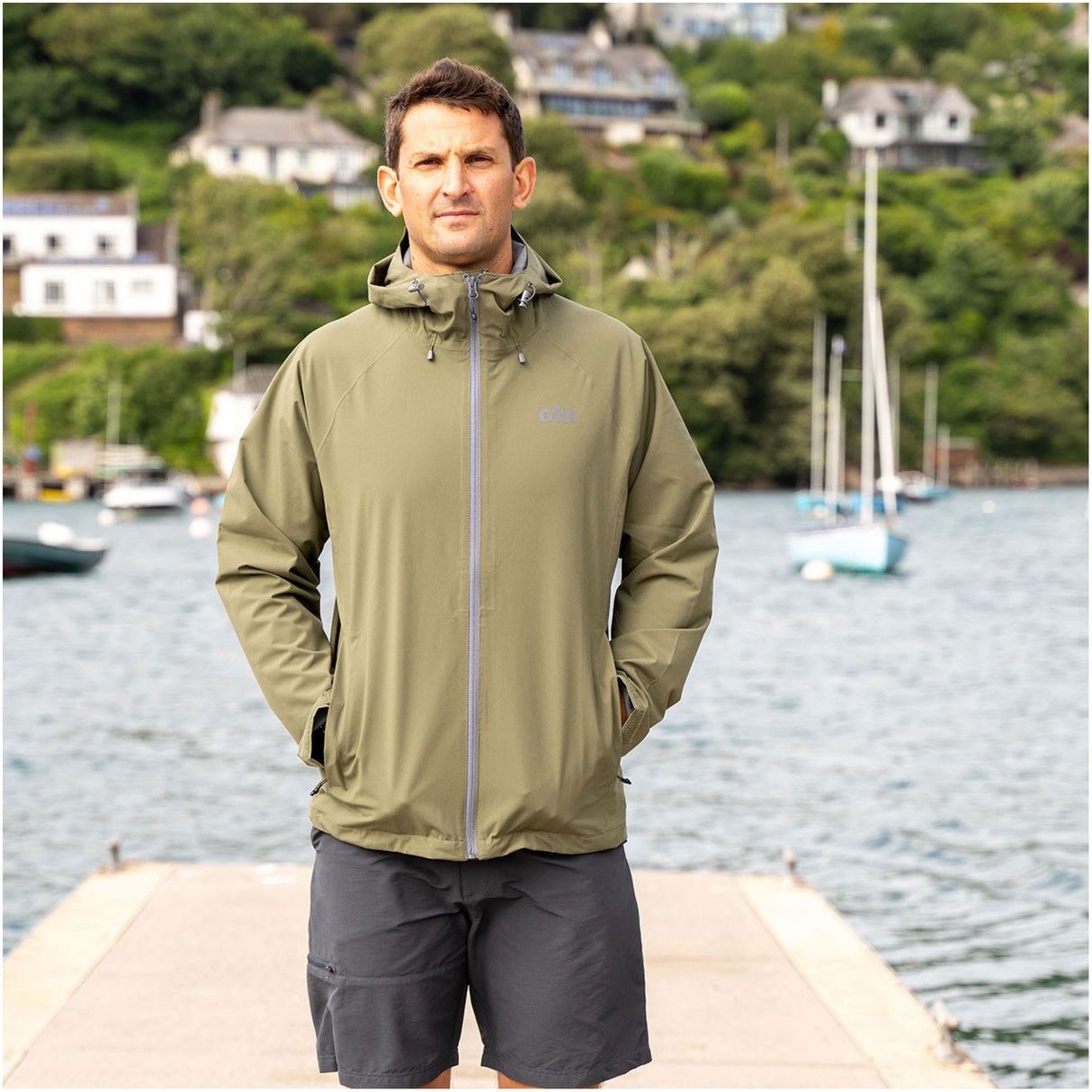 Person wearing Gill Voyager Jacket.