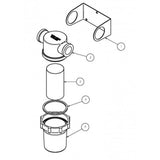 Groco 3/4" Raw Water Strainer, S/S Basket assembly