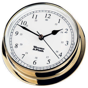 Weems & Plath Endurance 085 Brass Clock.