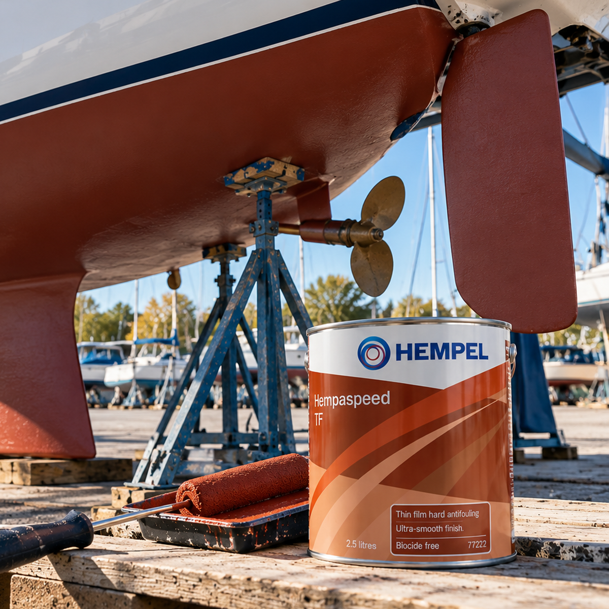 Hempaseed by boat.
