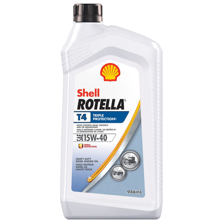 Shell Rotella Heavy Duty 15W40 Diesel Oil.