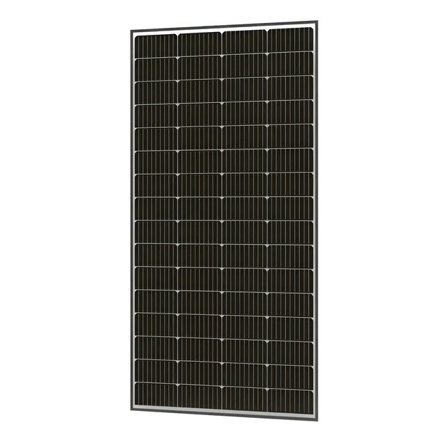 Solar panel on a white background