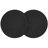 Fusion 7.7" F/M Round Speakers, Black, 200 Watt front