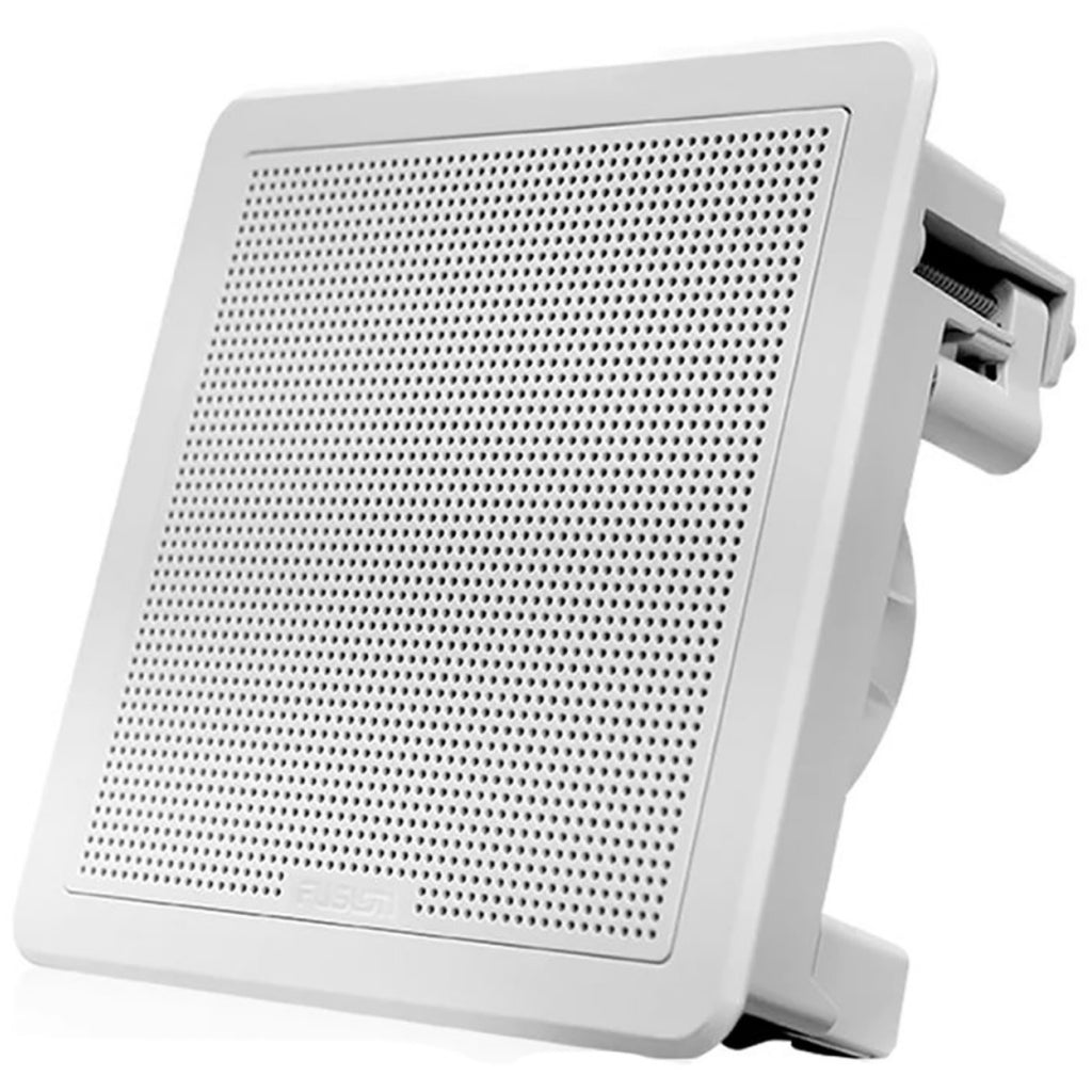 Fusion 7.7" F/M Square Speakers, White, 200 Watt right view