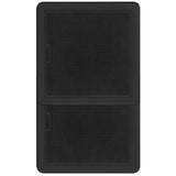 7.7" Square Speakers, Black front