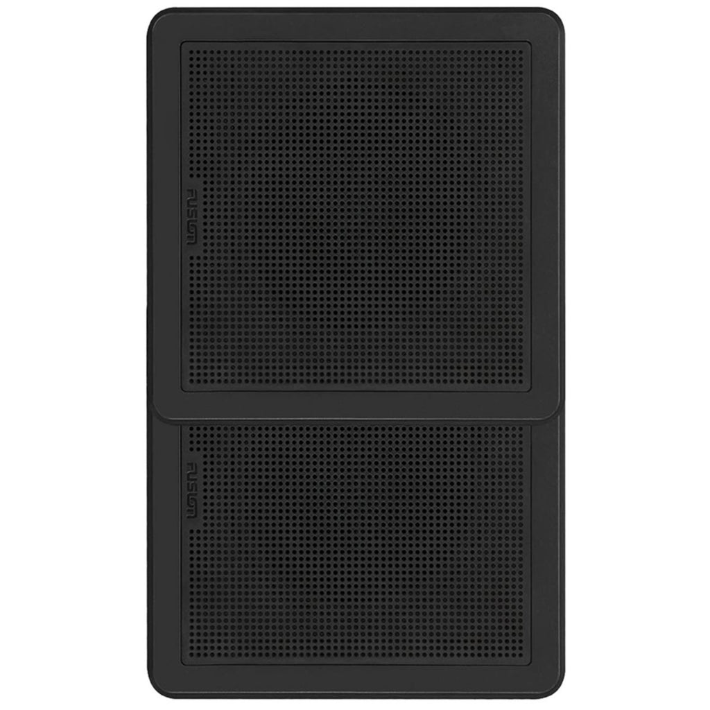 7.7" Square Speakers, Black front