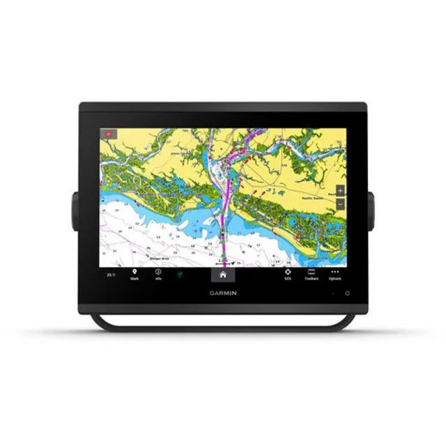 GPSMAP 1243xsv with map image showing