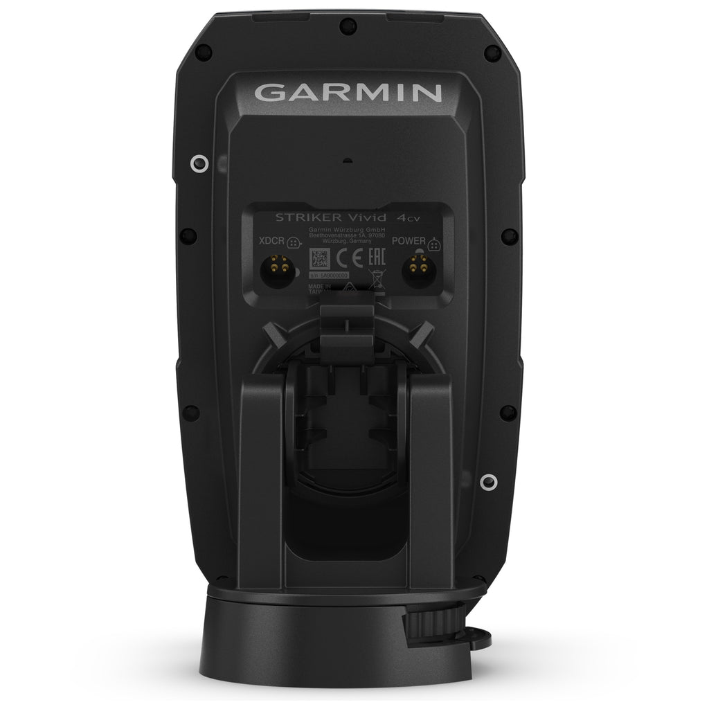 Garmin Striker Vivid 4cv w/T/M Transducer back
