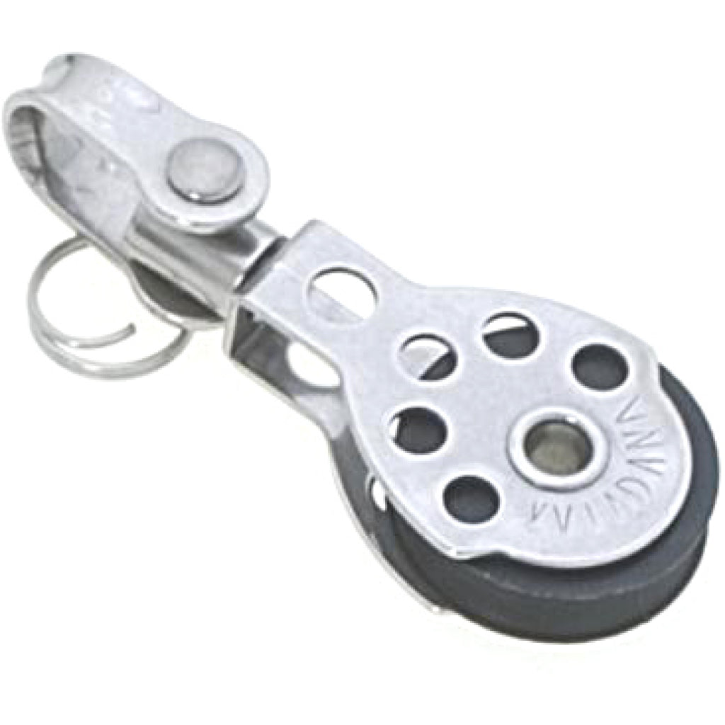 Viadana Single Block W/Swivel 1/4" Line.