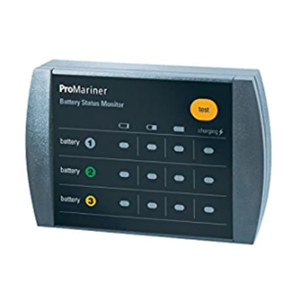 1-3 12V Banks Remote Battery Bank Monitor