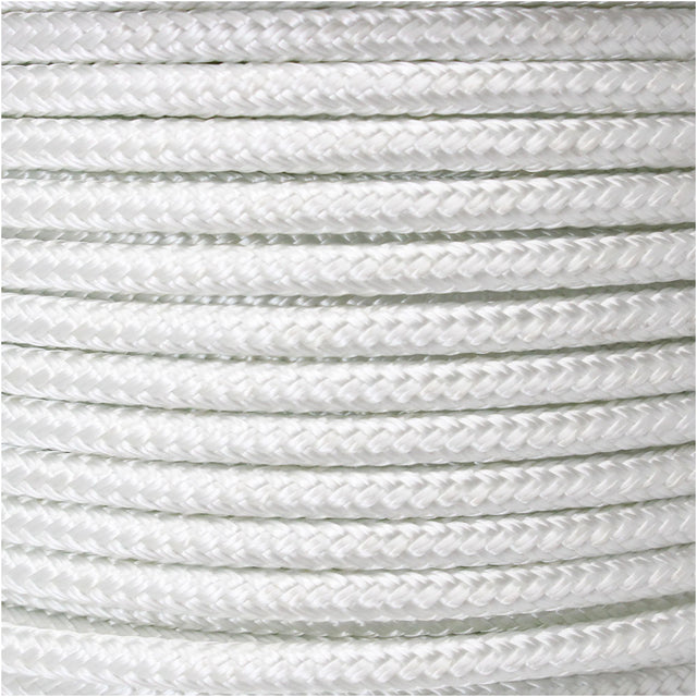 Double Braid Nylon Rope White 1"