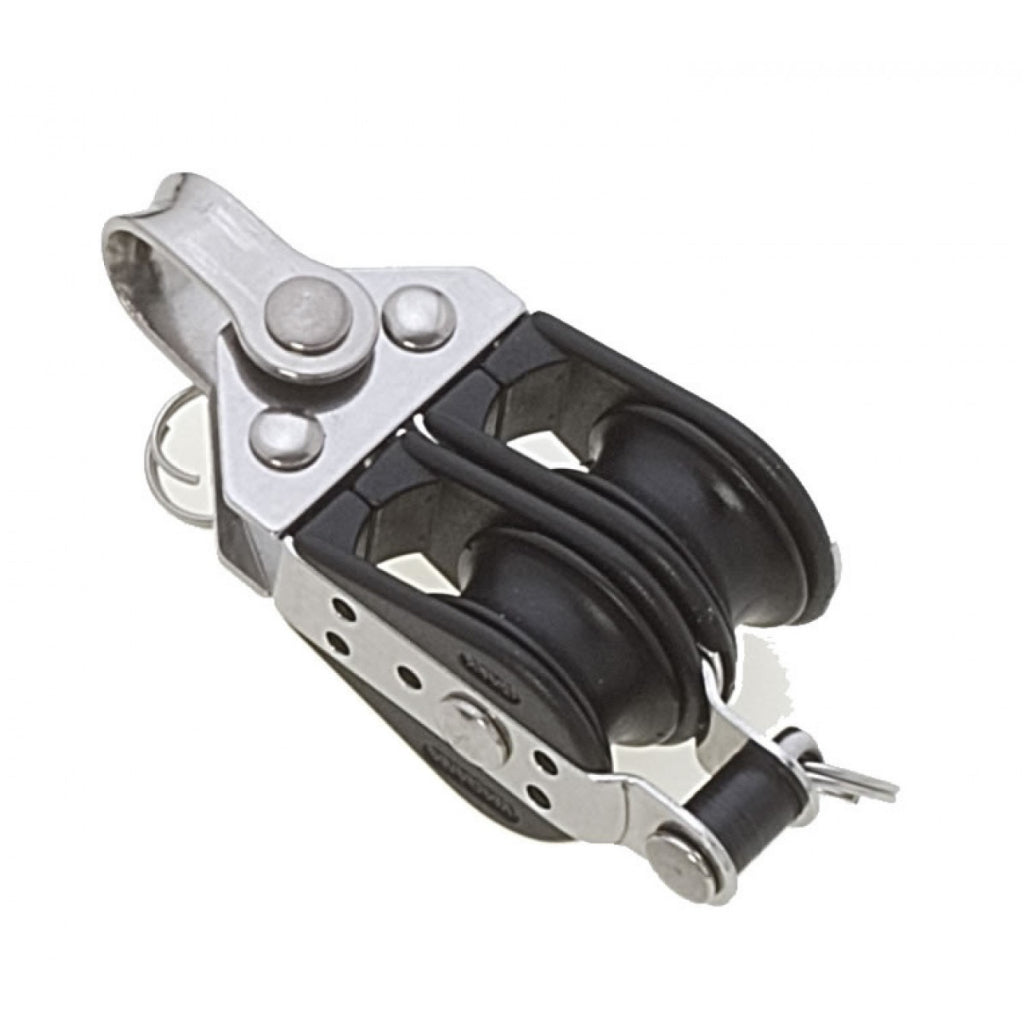 Viadana 22mm Double Block With Becket 