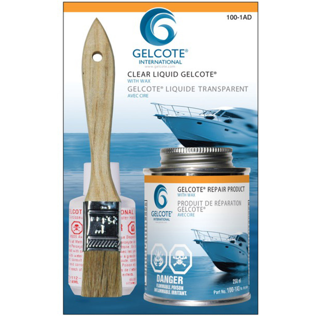 Gelcote International 250ml Clear Liquid Kit