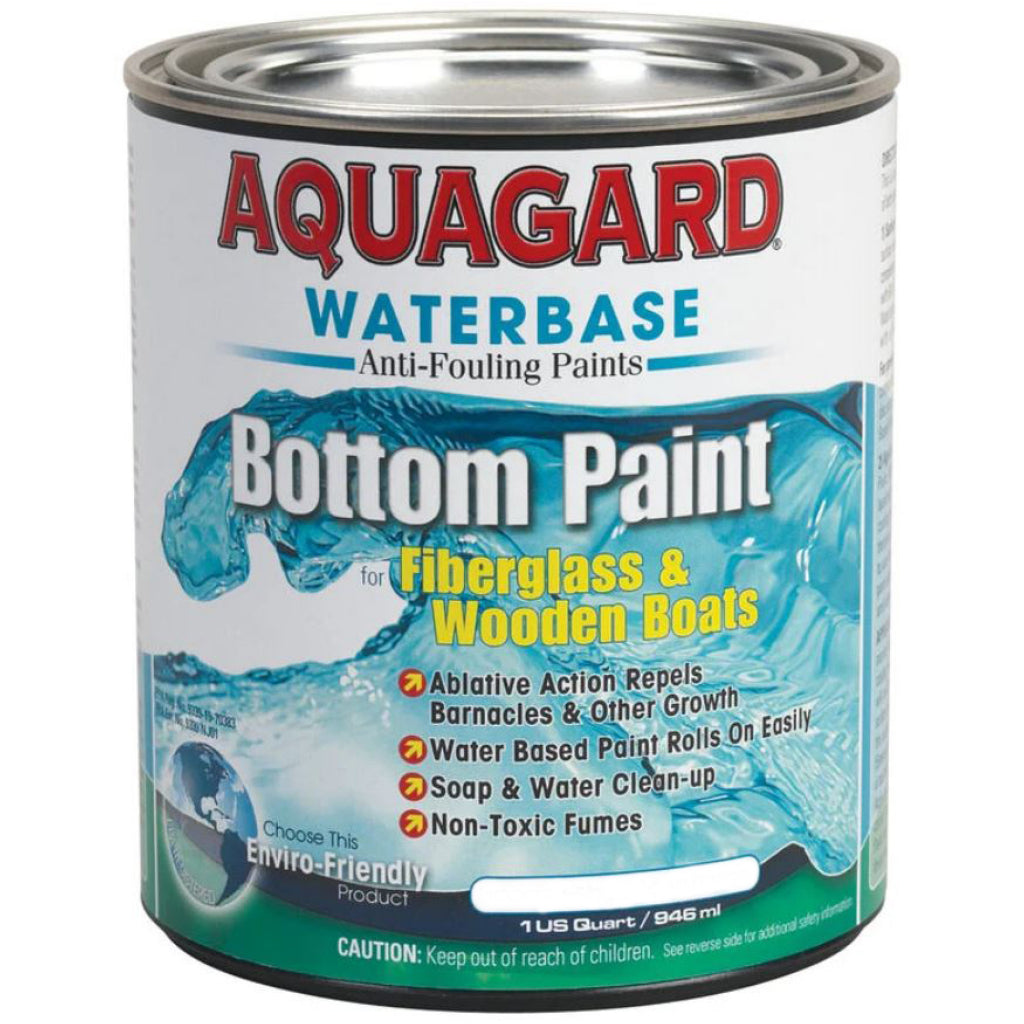 Aquagard Waterbase Antifouling - Black, Quart