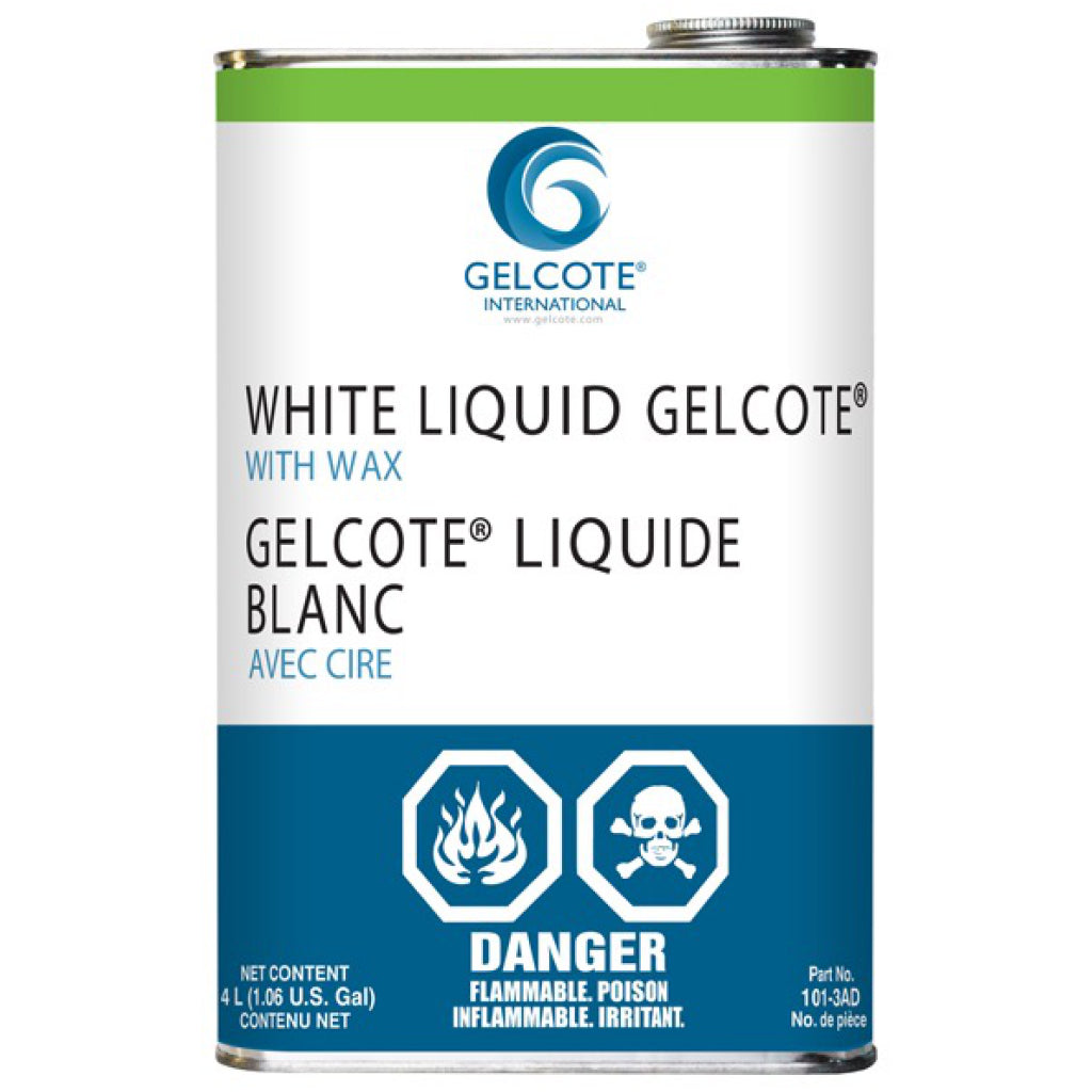 Gelcote International 4L White Liquid Gelcote