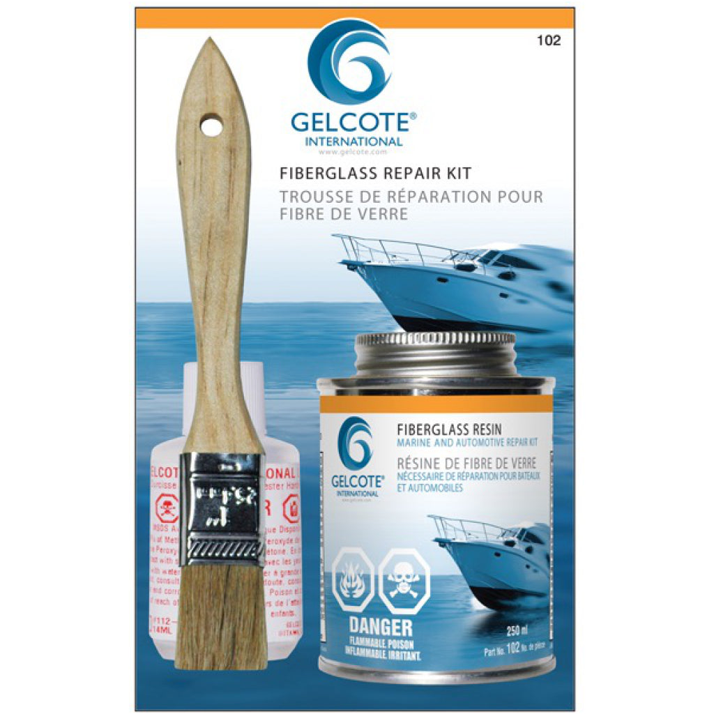 Gelcote International Fiberglass Repair Kit
