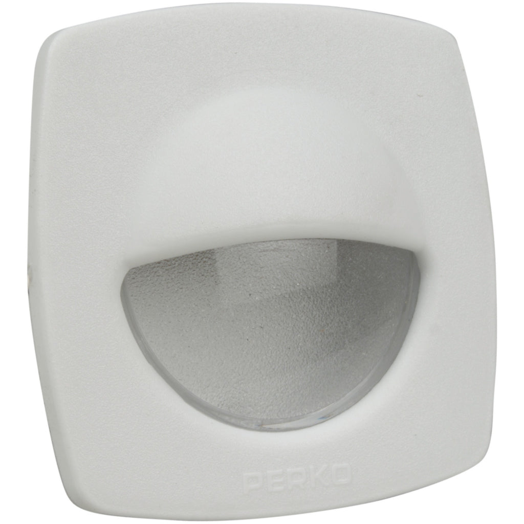 Perko White Flush Utility Light 