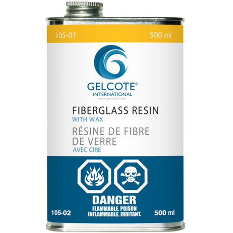 Gelcote International 500 ml Polyester Resin