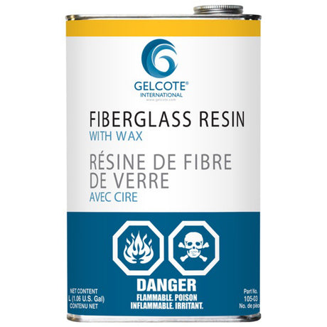 Gelcote International 4L Polyester Resin