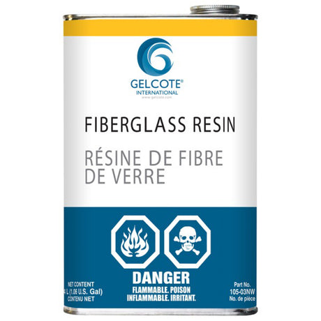 Gelcote International 4L No Wax Polyester Resin