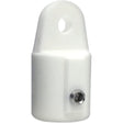 Nylon 3/4" White Outside Eye End.