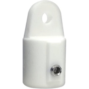 Nylon 3/4" White Outside Eye End.