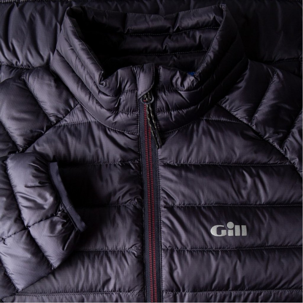 Women's Hydrophobe Down Jacket Collar.