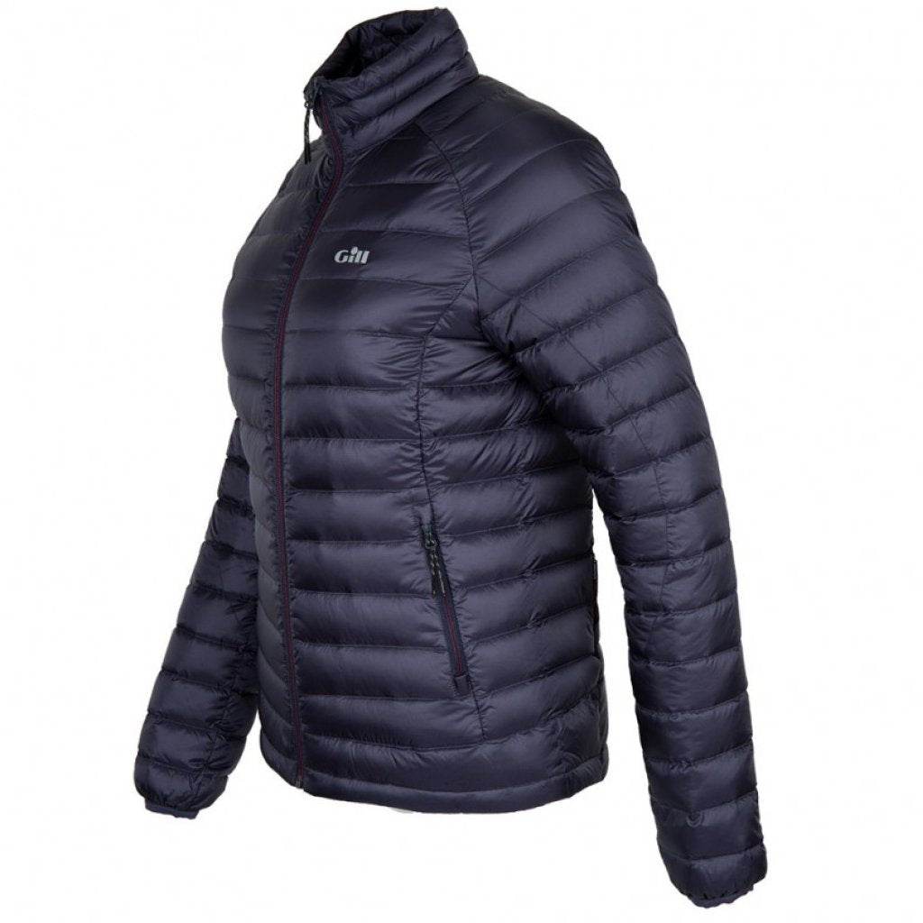 Women's Hydrophobe Down Jacket Side View.
