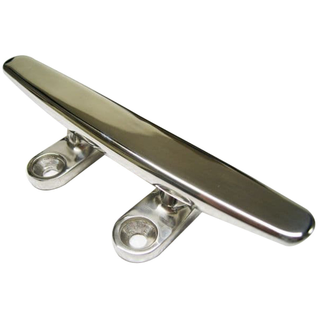 10 Stainless Steel Cleat 4 Hole Open Base.
