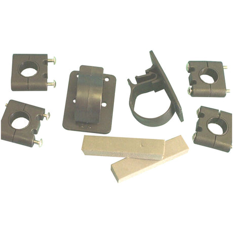 Rail Mount Easy Lock Pole Holder.