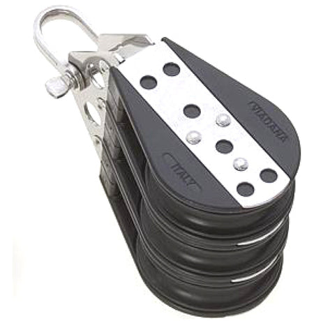 Viadana Ball Bearing Triple Block 7/16" Line.
