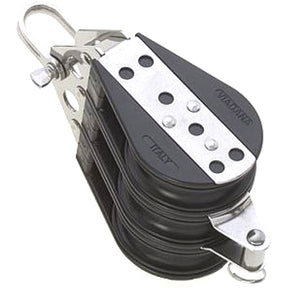 Viadana BB Triple Block with Becket 7/16" Line