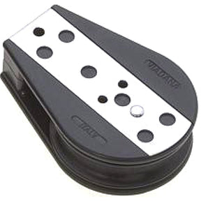 Viadana Ball Bearing Cheek Block 7/16" Line