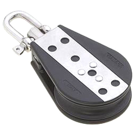 Viadana Bb Single Block With Swivel 7/16" Line.