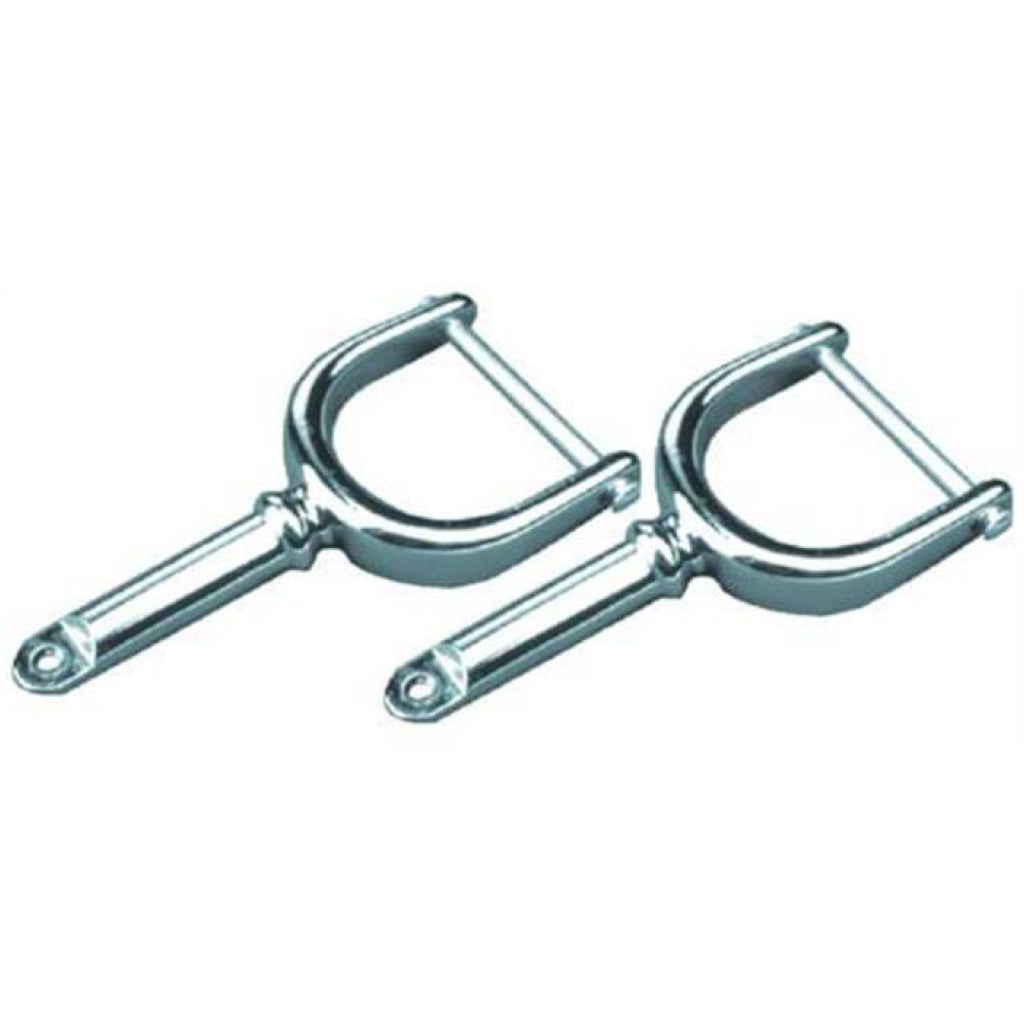 Oarlock Horns Chrome.