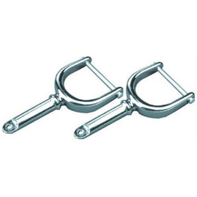 Oarlock Horns Chrome.