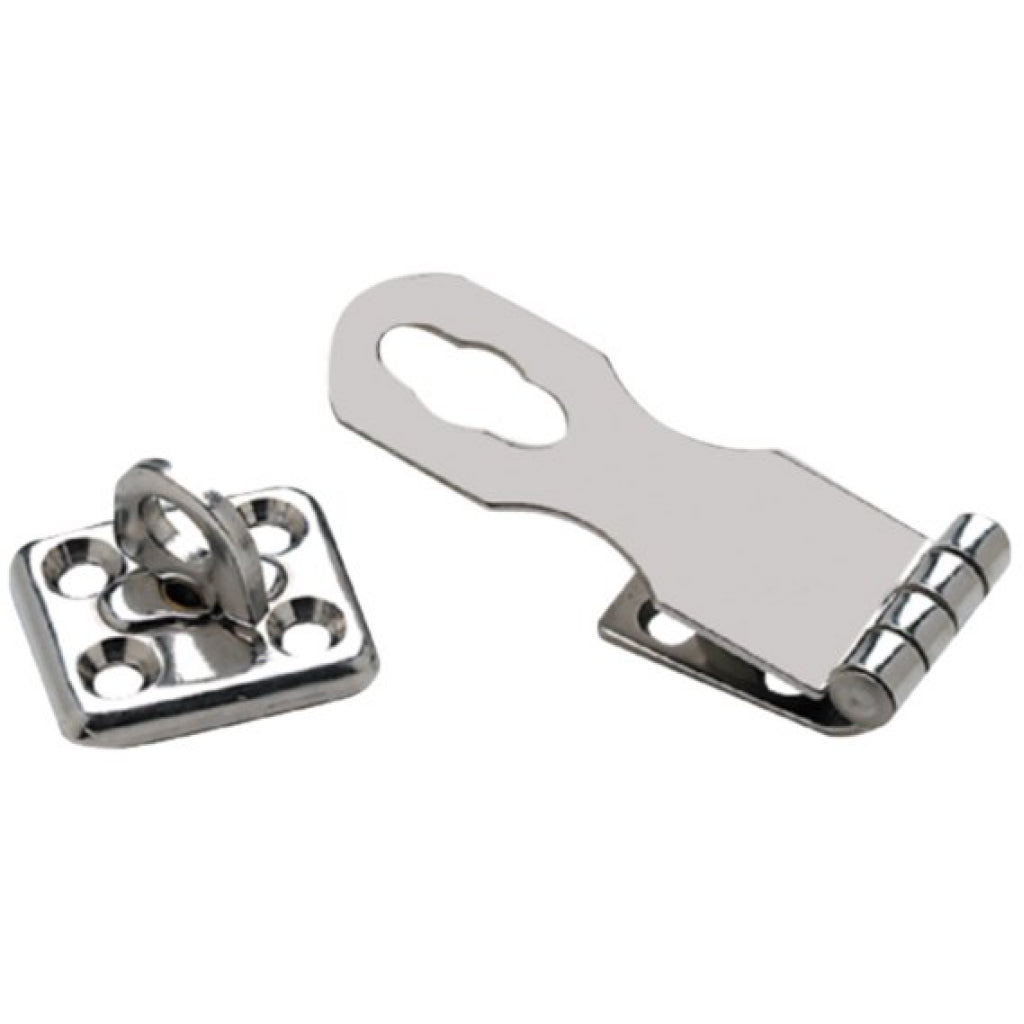 Stainless Steel Hasp With Swivel Eye.
