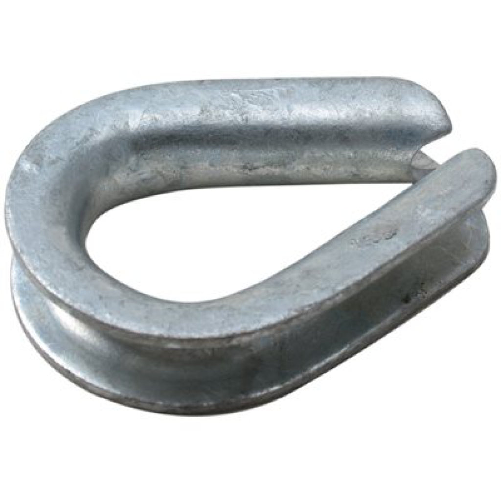 5/8" Heavy Duty Galvanized Thimble-fits 3/4" rope