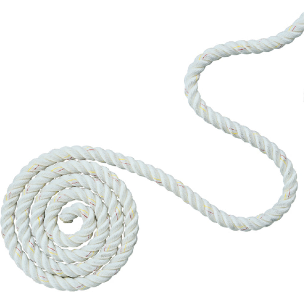 Premium 1/2" 3-Strand Nylon Rope For Windlass/Ft.