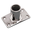 12931 Stainless Steel 90D Rectangular Base - 7/8"
