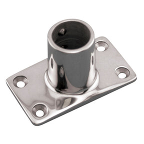 12933 Stainless Steel 90D Rectangular Base - 1"