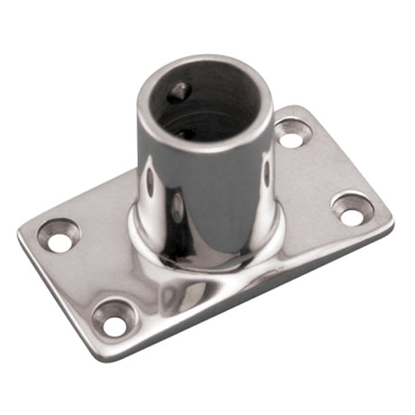 12933 Stainless Steel 90D Rectangular Base - 1"
